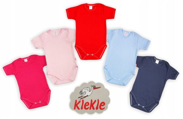 Body krótki rękaw kolor jasny