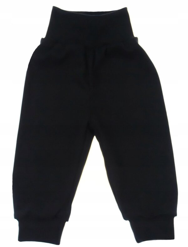 Spodnie bawełniane kolor czarny