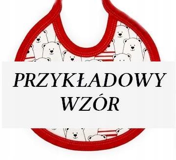 ŚLINIAK śliniaczek MIX, kolory