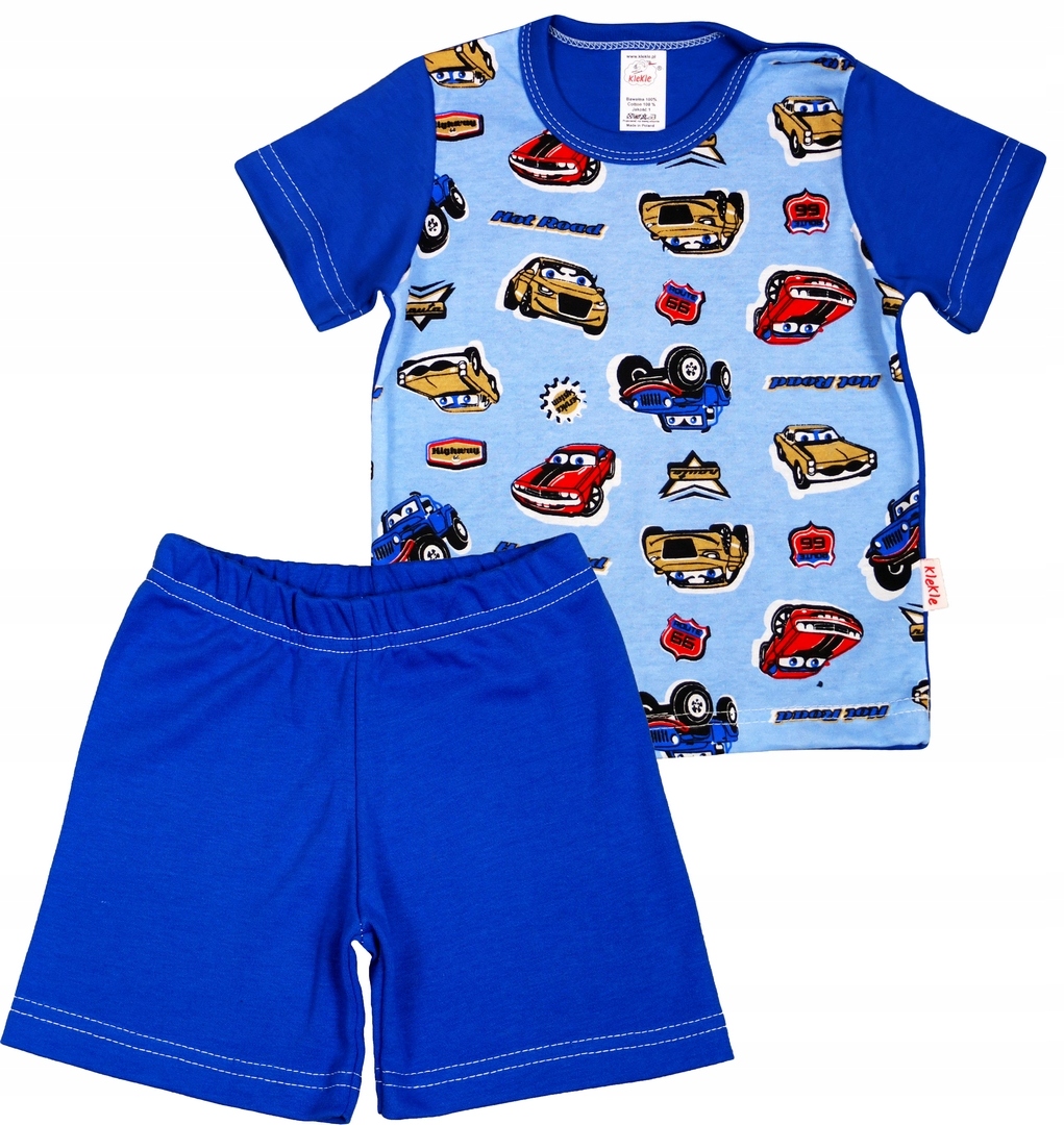 Piżama krótki rękaw AUTKA - obrazek 6