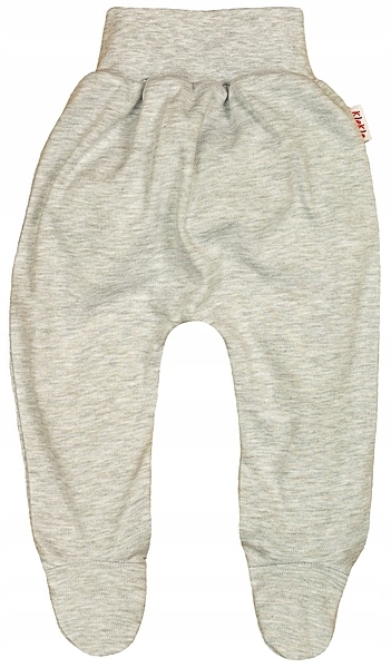 Półśpiochy bawełniane kolor popiel