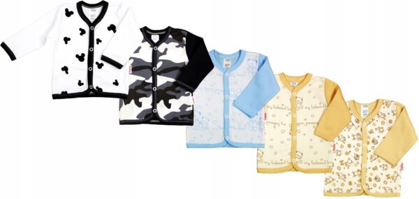 KAFTANIK ROZPINANY 5 PAK chłopięcy