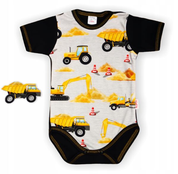 Body krótki rękaw zdobione,