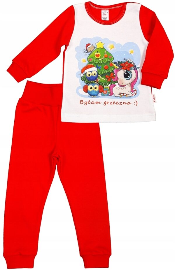 Piżama Świąteczna JEDNOROŻEC