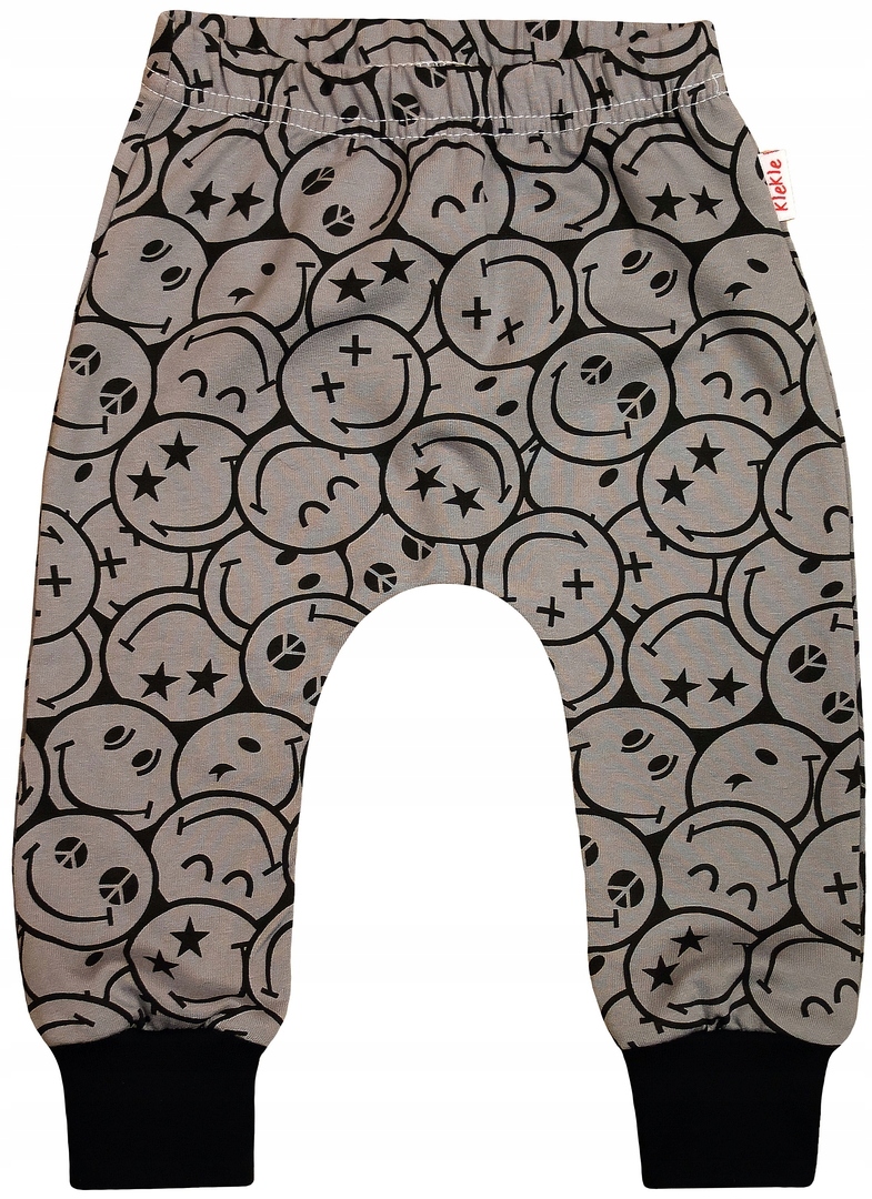 Spodnie dresowe BAGGY, EMOTKI - obrazek 5