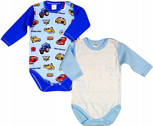 Body długi rękaw 2PAK Auta