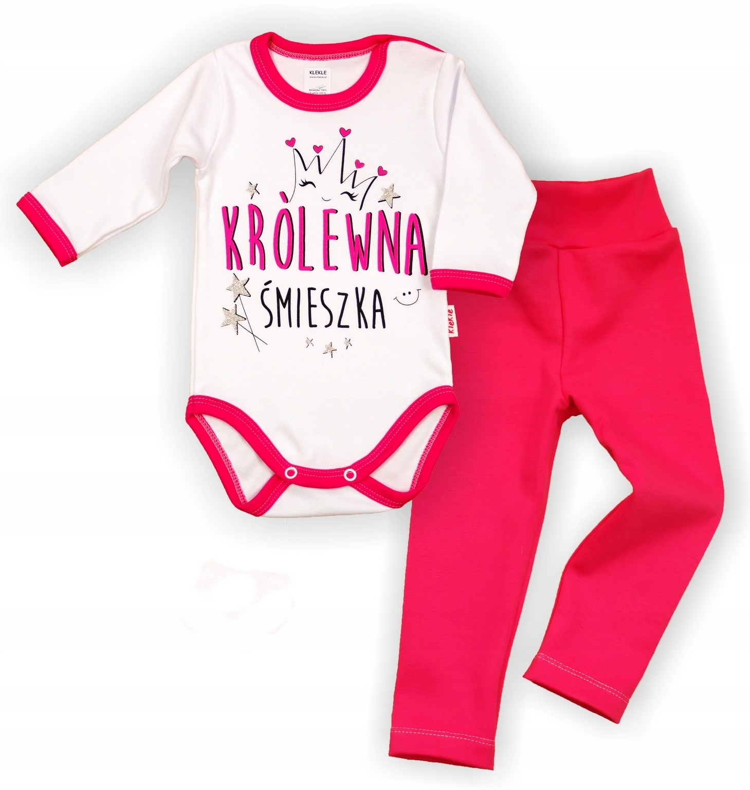 KOMPLET Body NADRUK + Legginsy