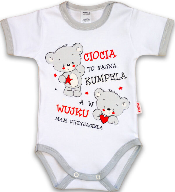 BODY Krótki RĘKAW Nadruk CIOCIA