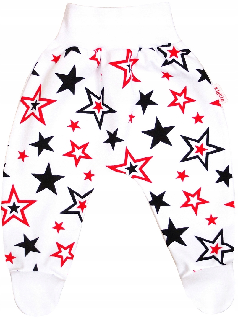 Półśpiochy bawełniane GWIAZDKI - obrazek 3