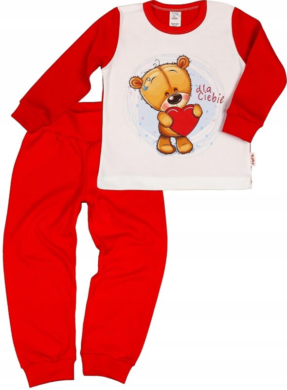 PIŻAMA z napisami RÓŻNE